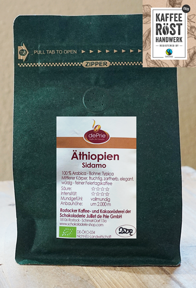 Biokaffee - Äthiopien Sidamo