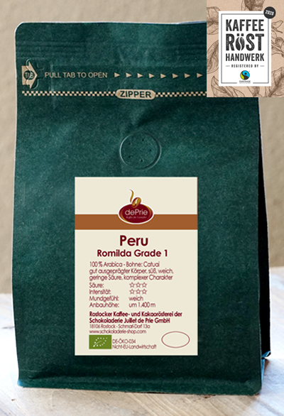 Biokaffee Peru Romila Grade 1